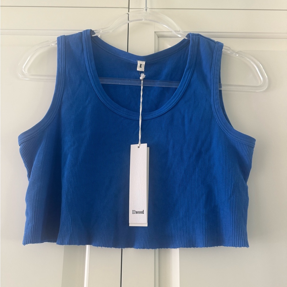 NWT Elwood Malibu Crop Tank in Medium